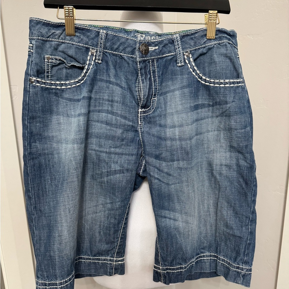 Wrangler Blue Women's Bermuda Shorts